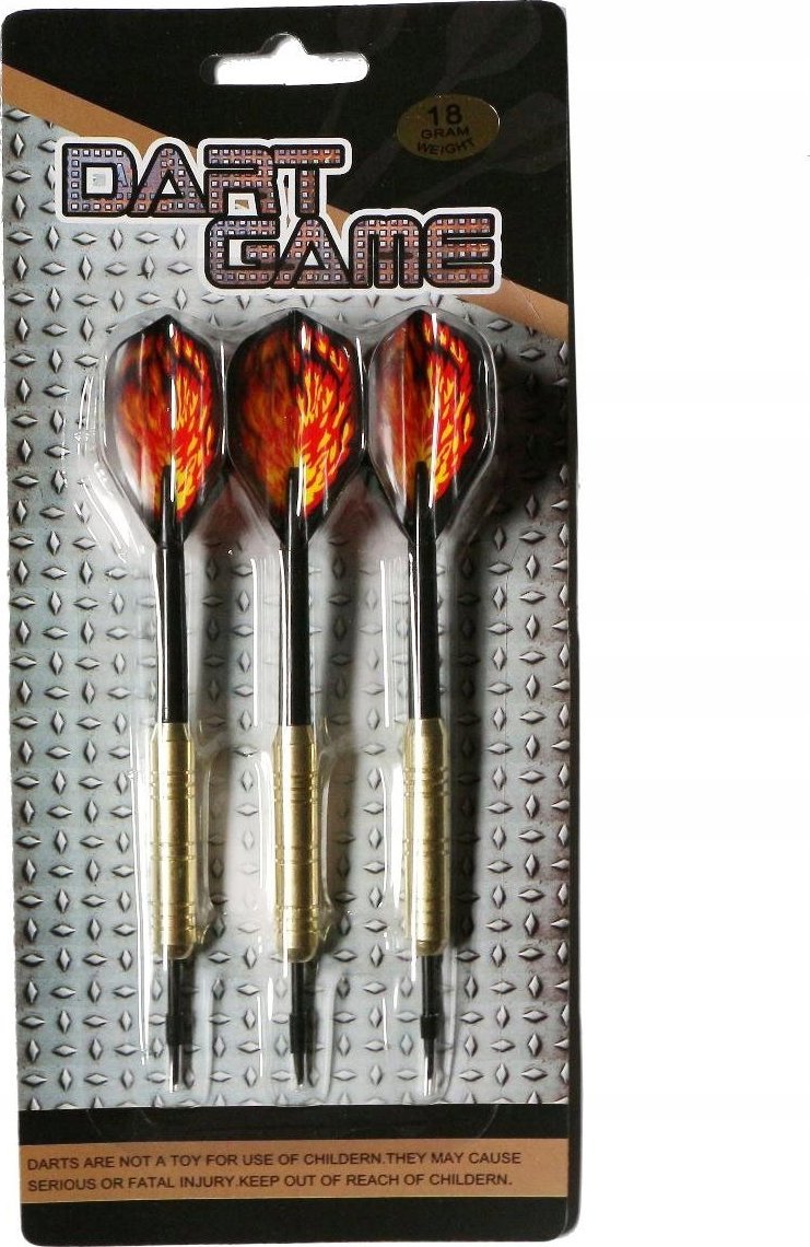 Master Rzutki do Gry w Darta 3 Steel Ostre 18g