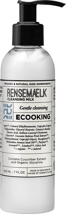 Ecooking RenseMaelk Oczyszczające mleczko do twarzy 200ml