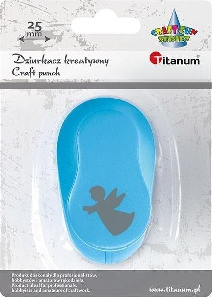 Titanum Dziurkacz z motywem 25mm anioł