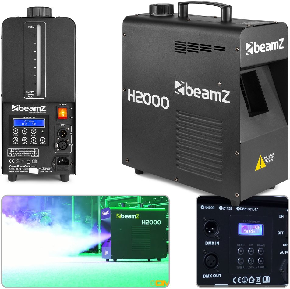 Wytwornica dymu HAZER Beamz H2000 one size