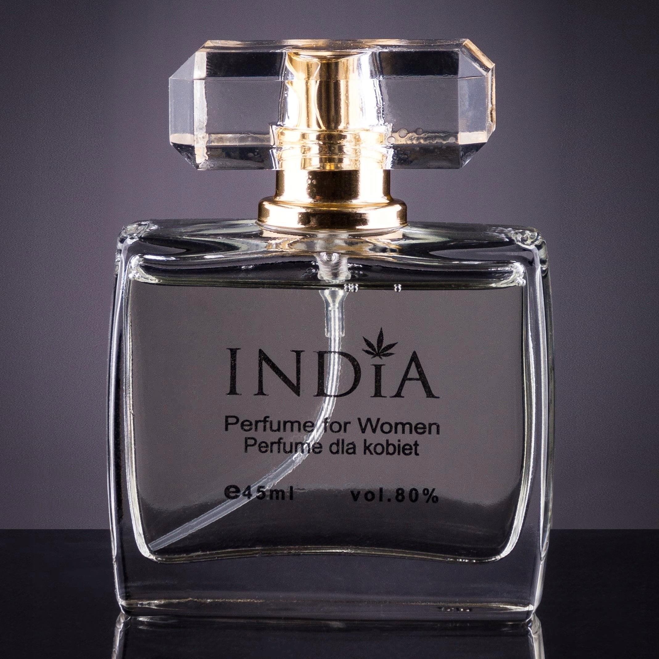 India Cosmetics 45ml perfumy damskie z nutą konopi