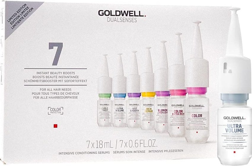 Goldwell Goldwell, Dualsenses Instant Beauty Boosts, Hair Serum, For Hydration, 7 pcs, 18 ml For Women