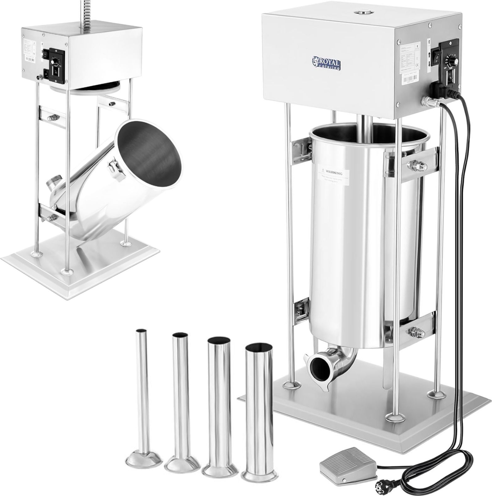 Royal Catering Napełniacz nadziewarka do kiełbasy elektryczny z silnikiem Royal Cater