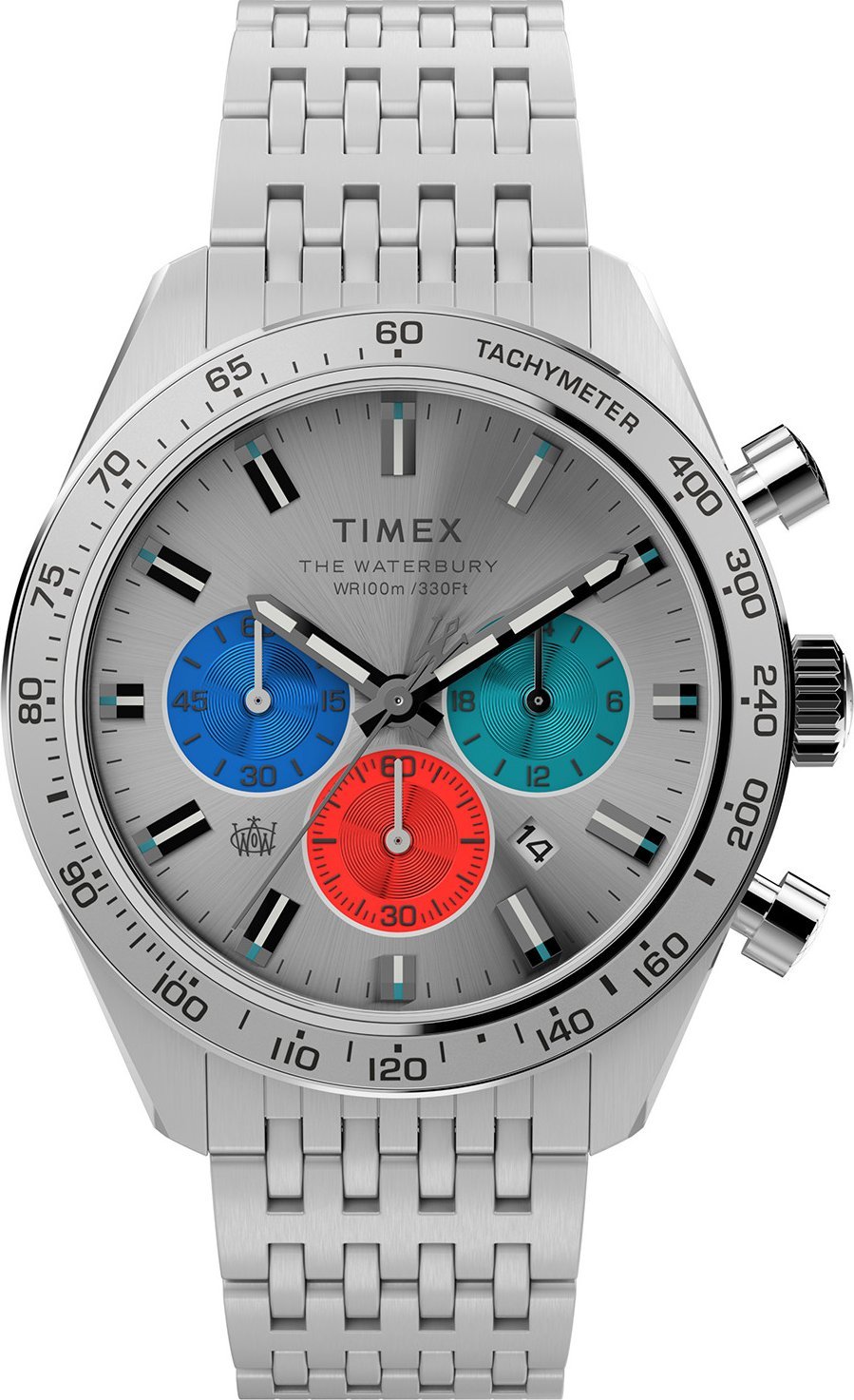 Zegarek Timex Zegarek męski Timex TW2V42400 srebrny