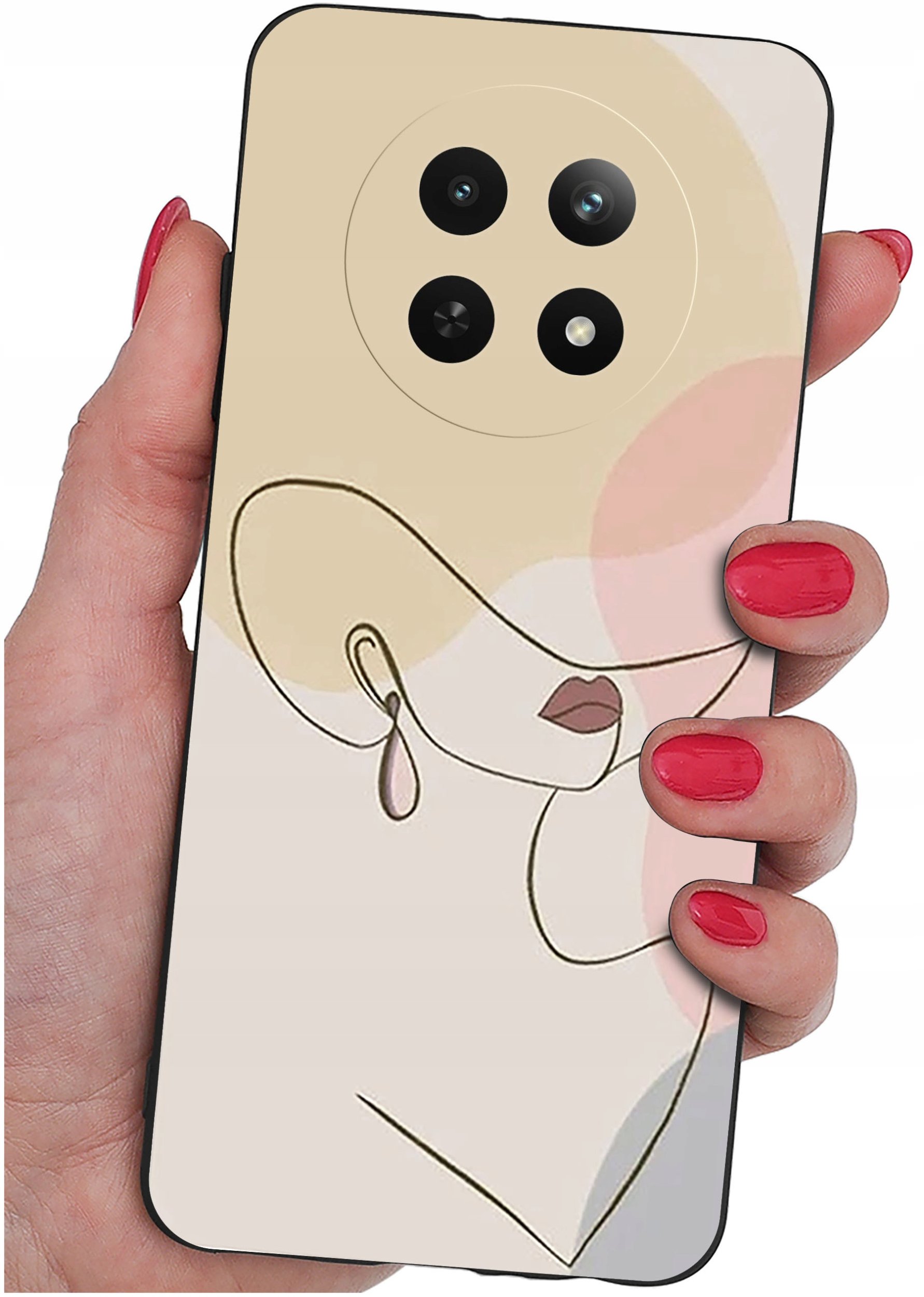 Etui do Realme 12 5G | 12x 5G WZORY |SILIKONOWE MATT CASE + SZKŁO 9H