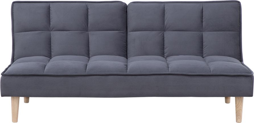Shumee Sofa rozkładana ciemnoszara SILJAN