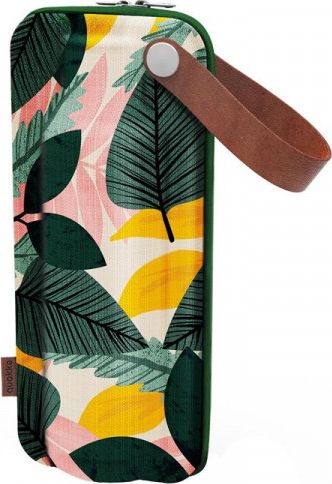 Dr Nona Etui na butelkę (Autumn Leaves) zielone