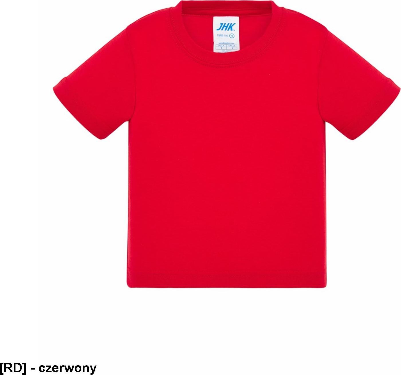 JHK TSRB150 - Koszulka dla niemowląt z krótkim rękawem - czerwony 2