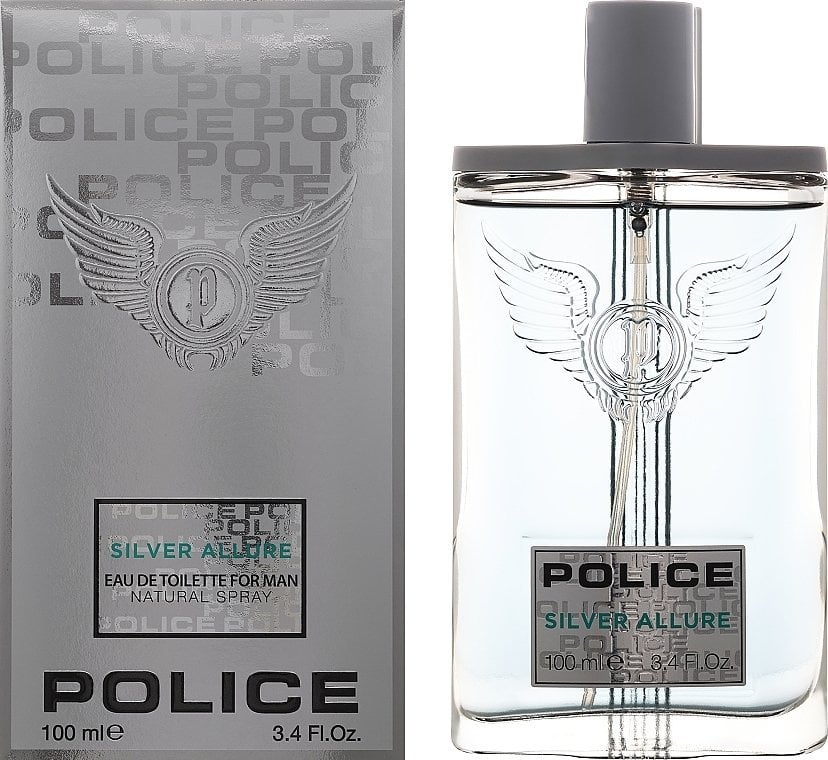 POLICE CONTEMPORARY SILVER ALLURE (M) EDT/S 100ML