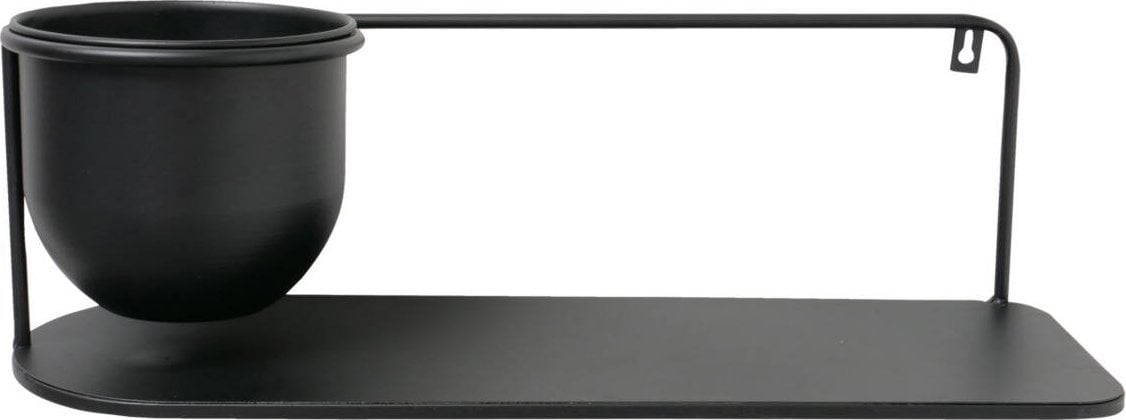 Boltze Metalowa półka z osłonką na roślinę PLUTO, 55 x 18 cm