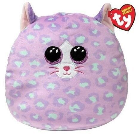 TY INC. Maskotka-poduszka Squishy Beanies CASSIDY kot 30cm 39372
