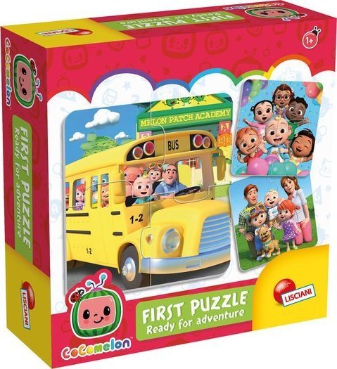Lisciani LISCIANI COCOMELON PUZZLE PIERWSZE PUZZLE GOTOWI NA PRZYGOD?