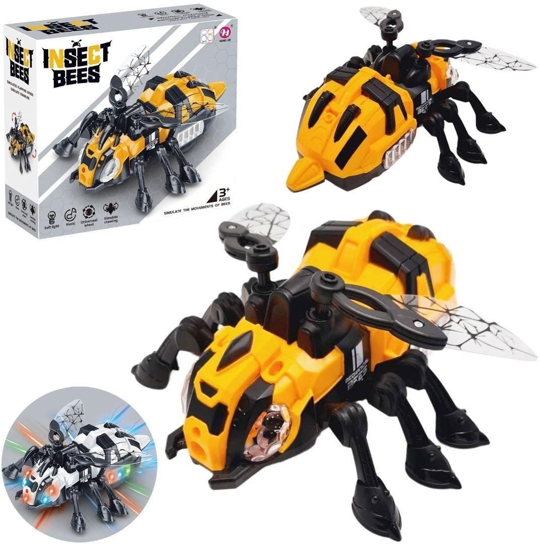 Pszczoła z napędem światłem i dźwiękiem