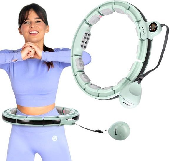 HMS Hula Hop z magnesami i obciążnikiem + licznik HHM13