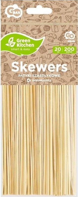 GoDan Patyki szaszłykowe 200x2,5 mm 200szt