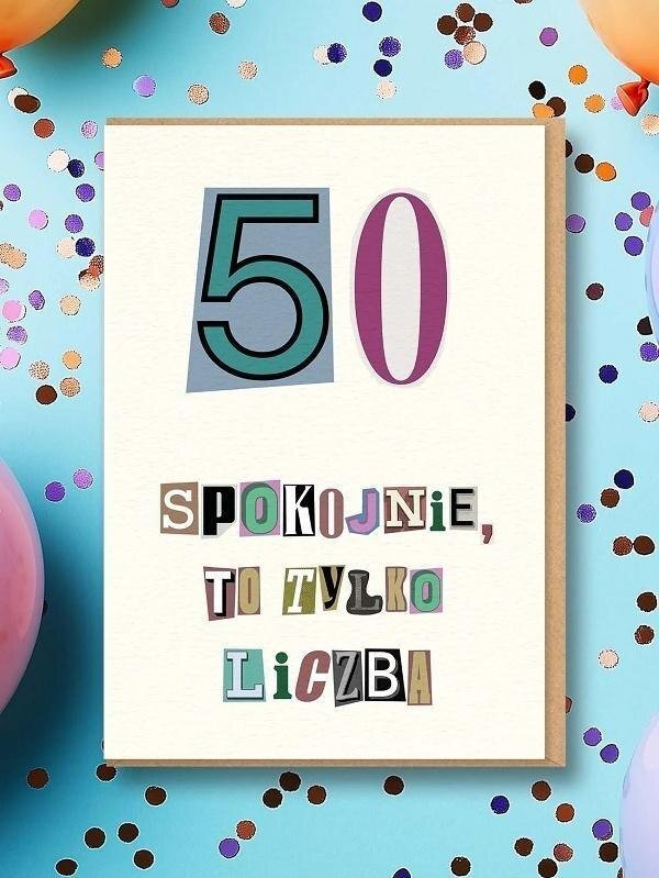Karnet Urodziny 50