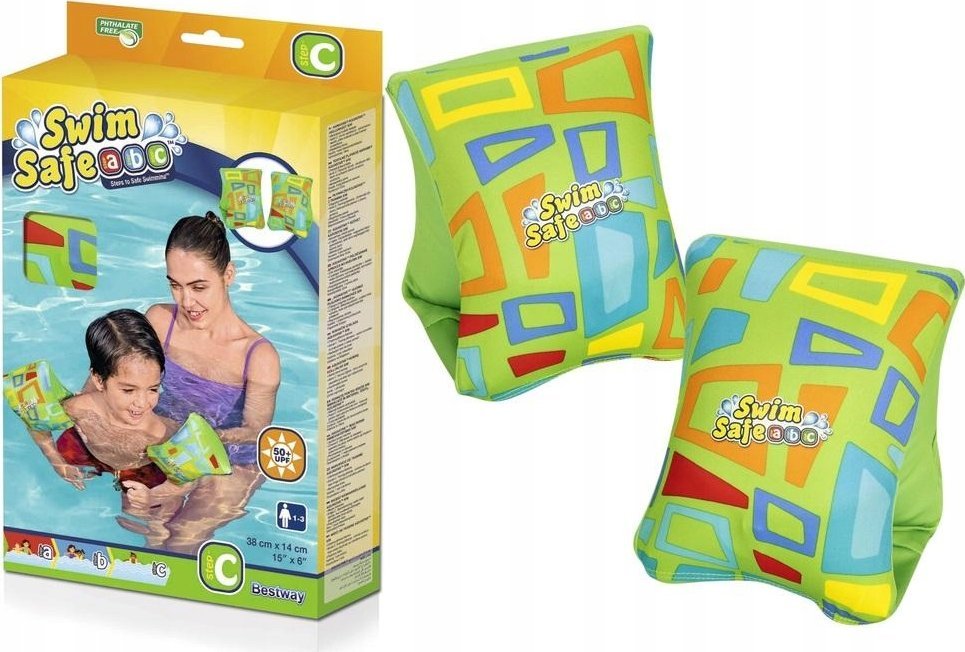 Bestway Rękawki Do Pływania Zielone M/L Bestway 32183