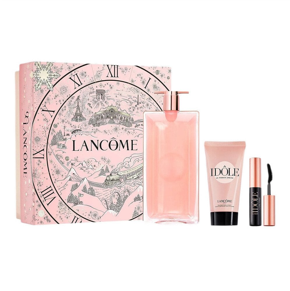 Lancome Idole zestaw woda perfumowana spray 50ml + balsam do ciała 50ml + mini tusz do rzęs 2.5ml