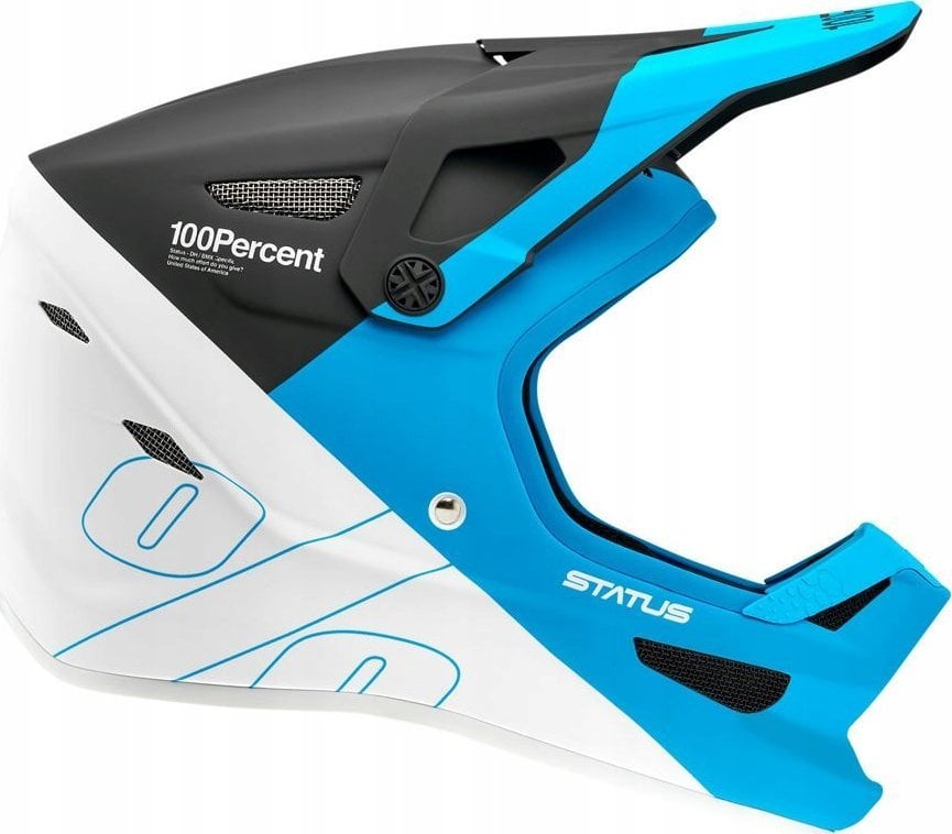 100% Kask full face 100% STATUS DH/BMX Helmet Garda roz. XL (61-62 cm) (NEW)