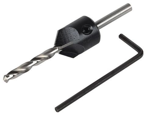 Wolfcraft Nawiertak 3,2mm z fazownikiem 12mm (2498000)
