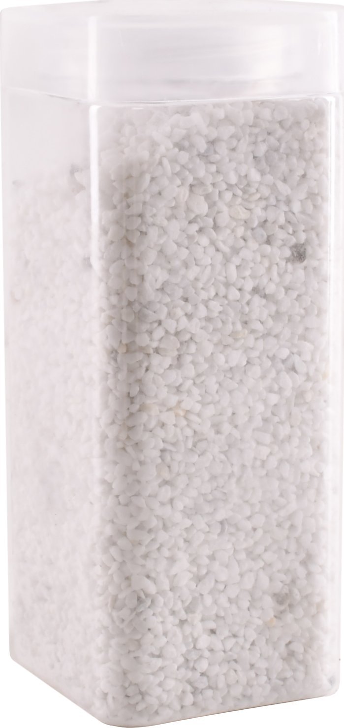 Żwir dekoracyjny naturalny biały 2-4mm 800 gr