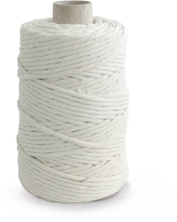 Sznurek bawełniany do makramy biały 5mmx100m