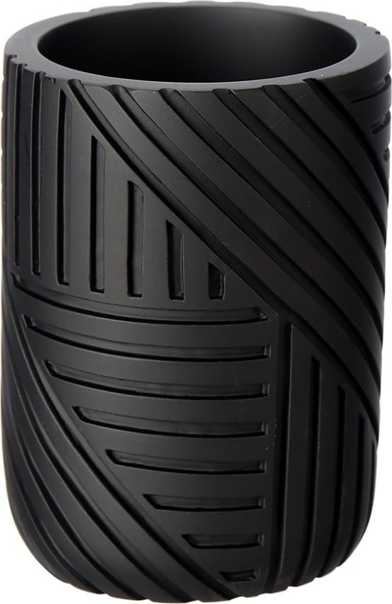 Sepio Kubek łazienkowy model Nairobi Black