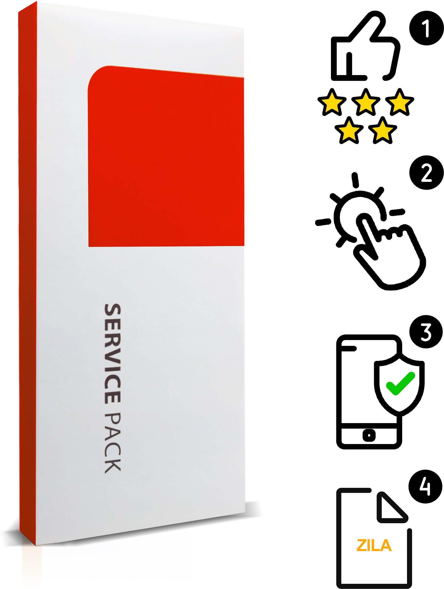 Wyświetlacz do Motorola Moto G24 Power Ekran LCD Ramka Oryginał Zila (5904858385218)