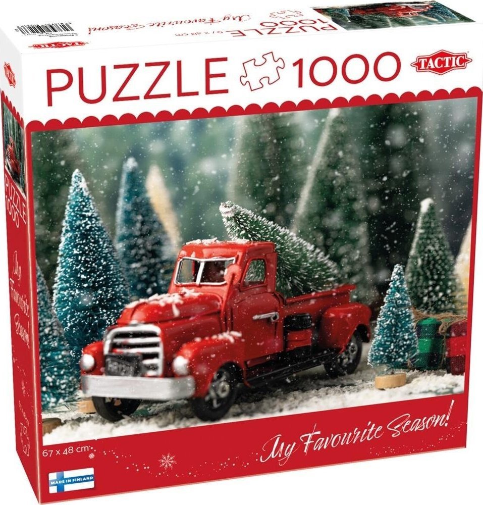 Puzzle 1000 Christmas Tree Miniature