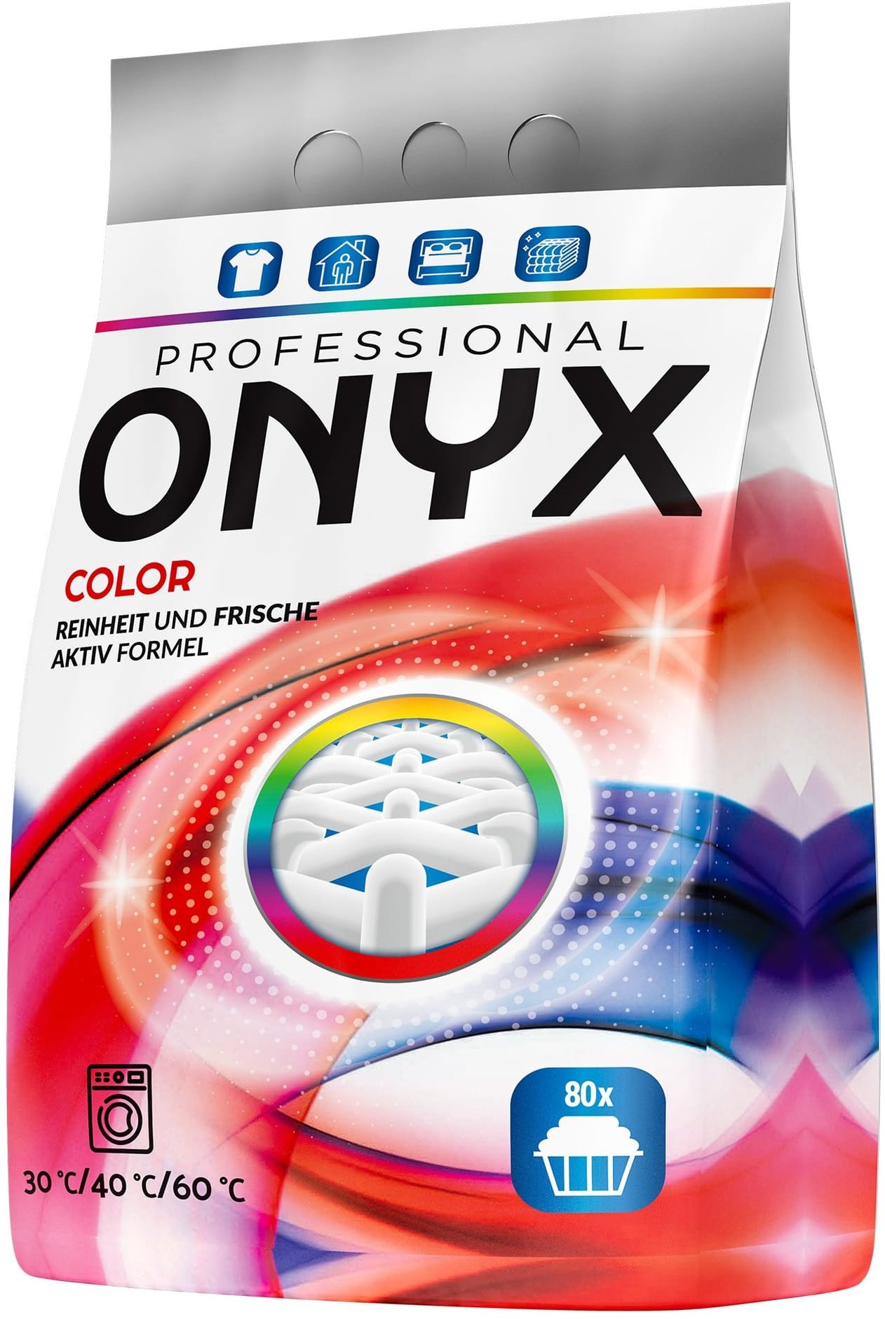 ONYX PROFESSIONAL Proszek do prania (80 prań) - Color 4,8 kg