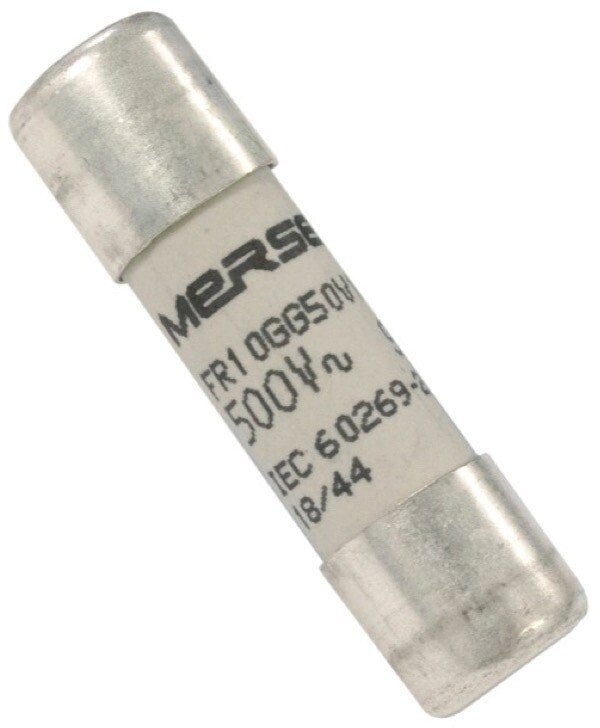 Wkładka bezpiecznikowa cylindryczna 10x38mm 500VAC gG 25A E213099