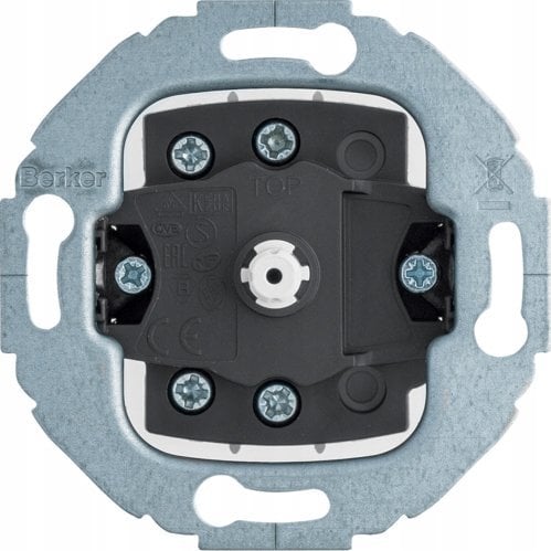 Berker rotary switch, changeover contact S1930/Glas/R.class. 384603