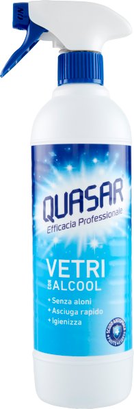 Płyn do mycia szyb i luster Vetri con Alcool 580ml - Quasar