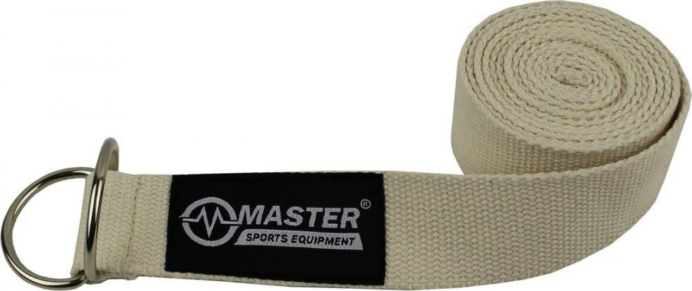 Master Bawełniany Pasek do Jogi MASTER 183 x 3,8 cm