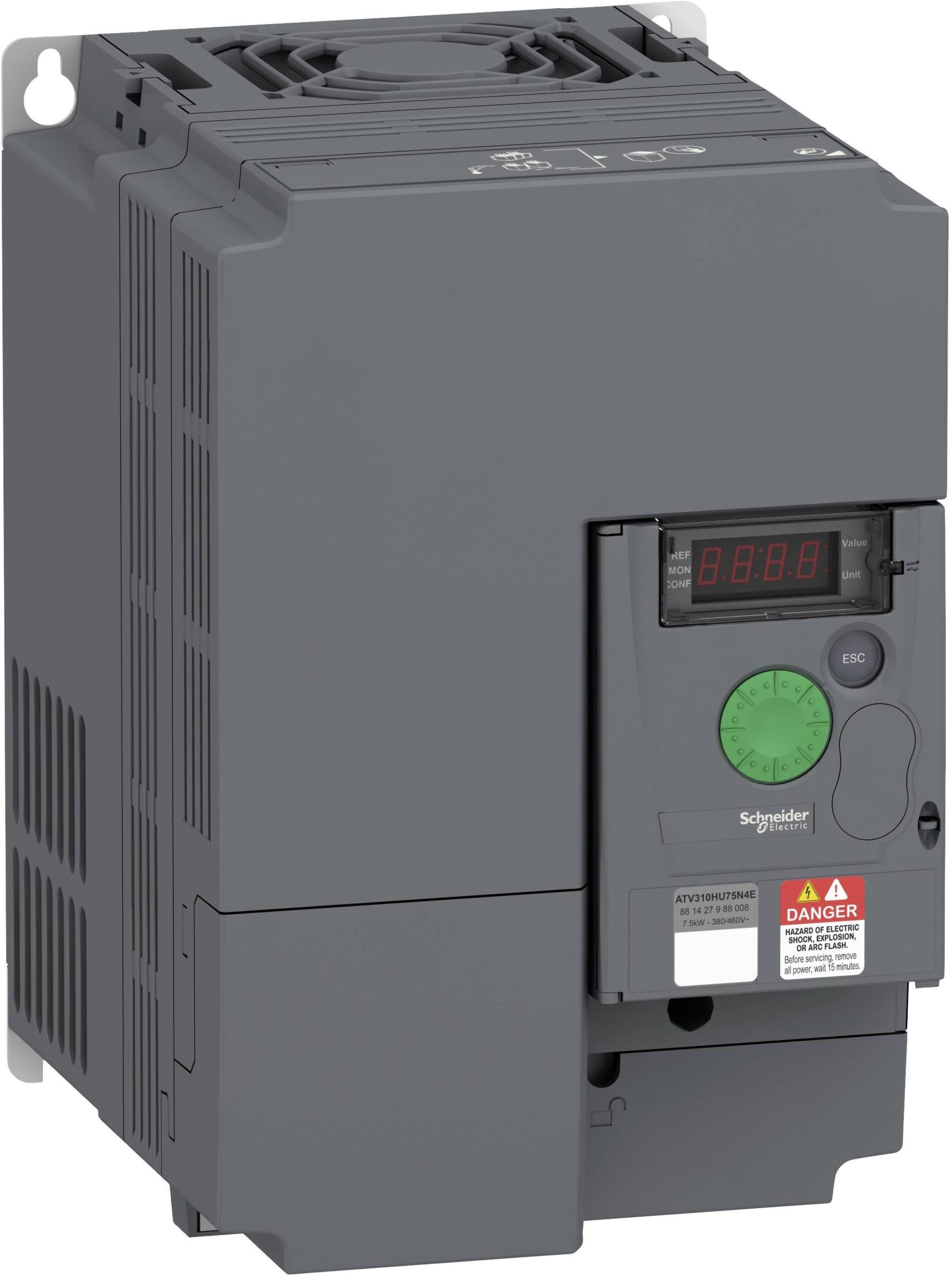 Easy Altivar Przemiennik częstotliwości 310 7.5 kW 3f 380...460V bez filtra EMC IP20 ATV310HU75N4E
