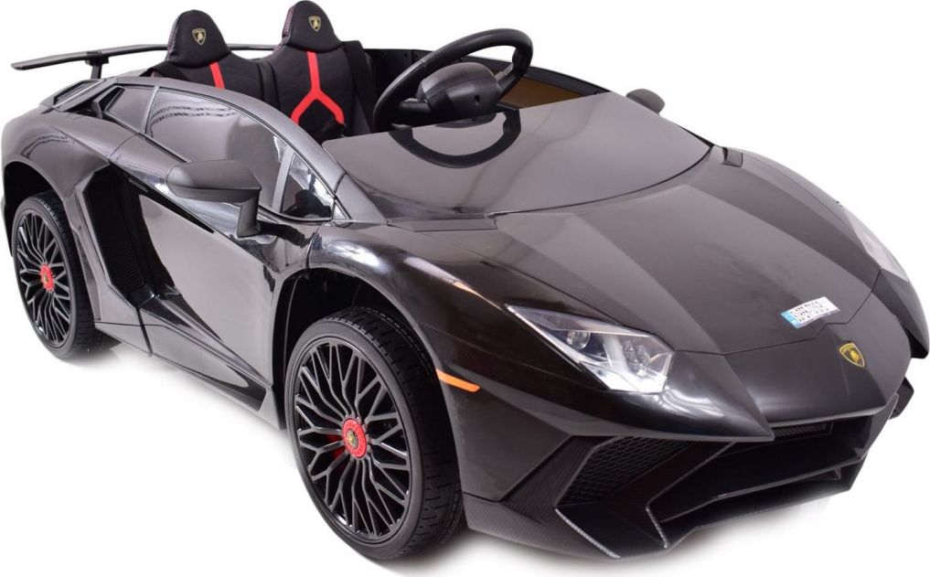 Super Toys ORYGINALNE LAMBORGHINI AVENTADOR PEŁNA OPCJA, MIĘKKIE KOŁA, MIĘKKIE SIEDZENIE/BDM0913 uniwersalny