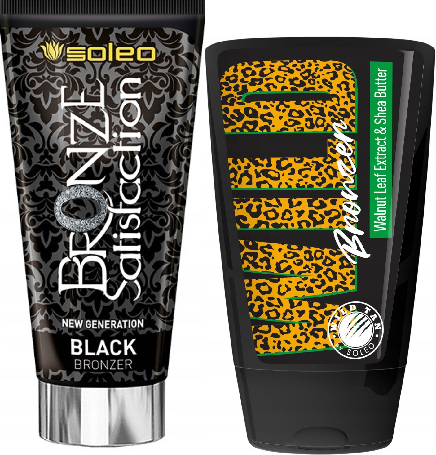 Soleo Black Bronzer Satisfaction + Wild Tan Bronzer Gratis