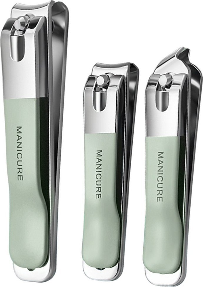 Zestaw Do Manicure 4 Narzędzia Do Pielęgnacji W Etui LEAN