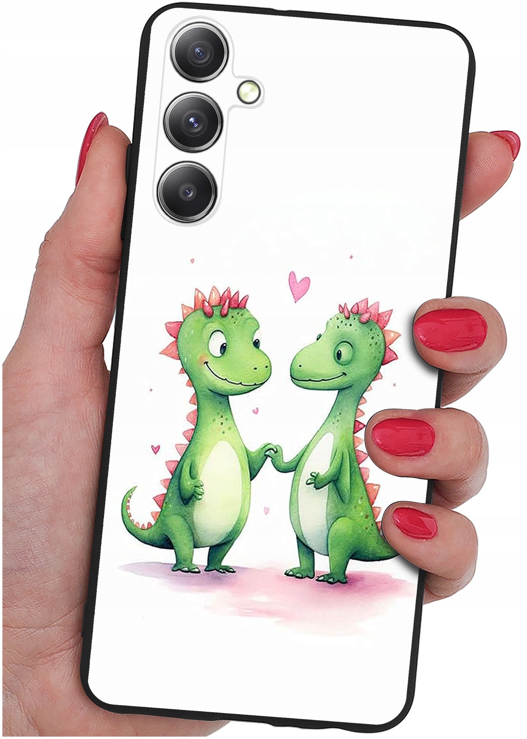 Etui do Samsung Galaxy A16 5G WZORY |SILIKONOWE MATT CASE + SZKŁO 9H