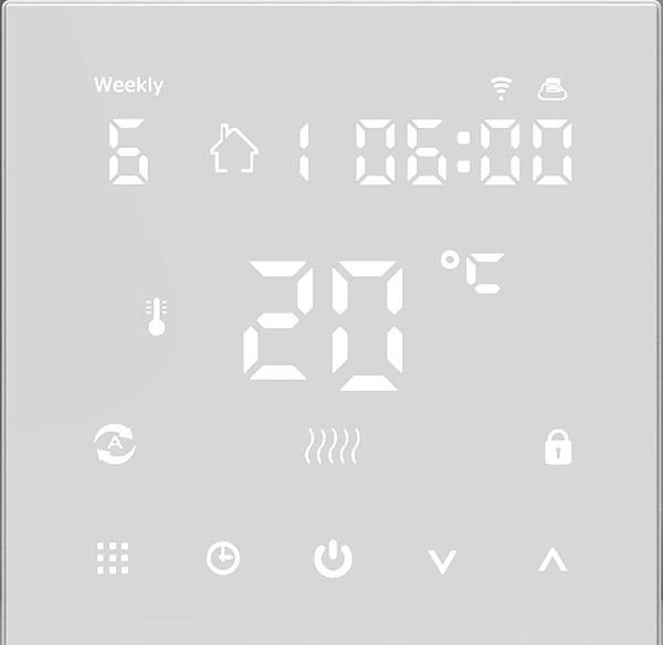 Thermoval Regulator Temperatury THERMOVAL TVT45 Wi-fi SZKŁO