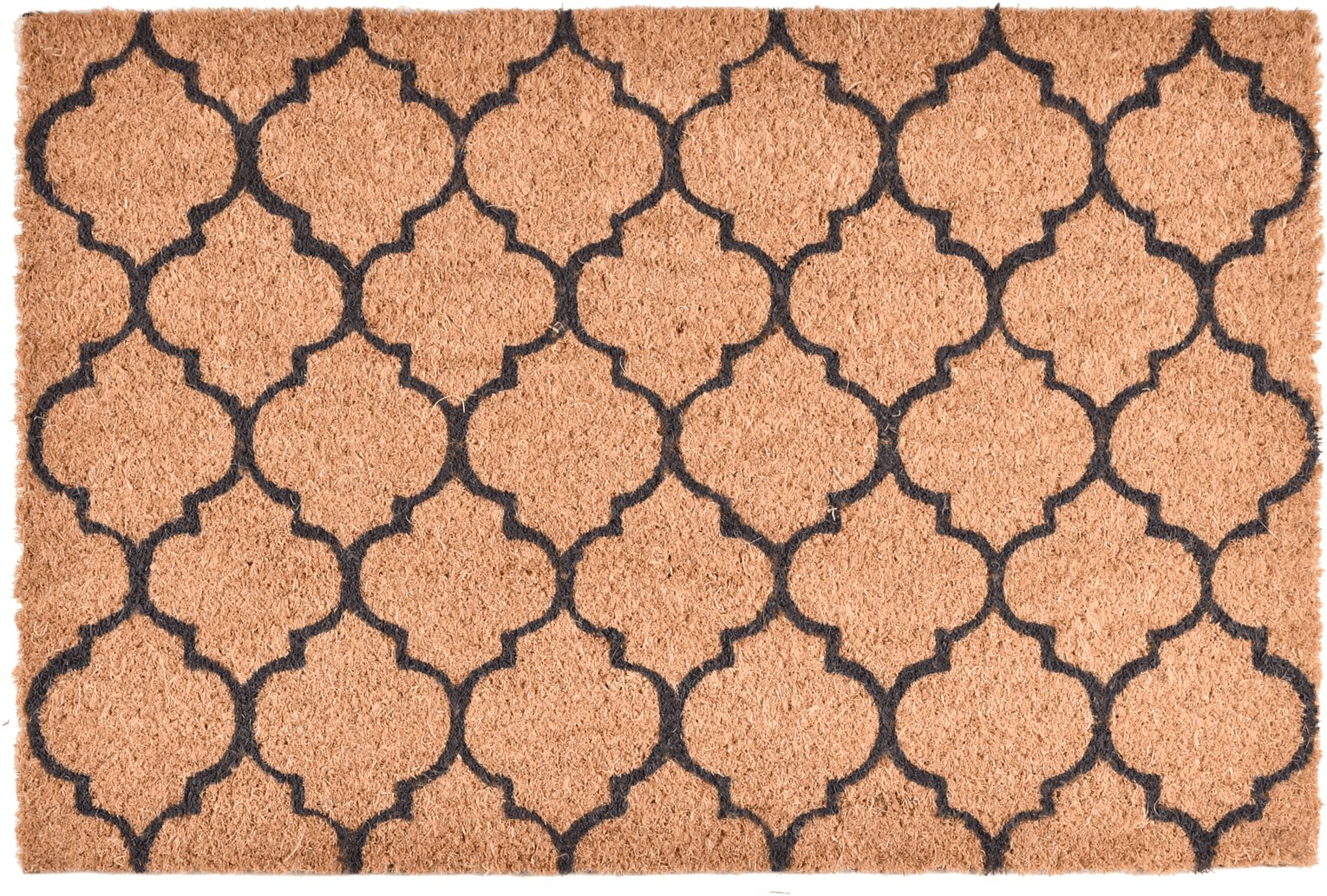 Wycieraczka kokosowa z nadrukiem ROMBY JASNE