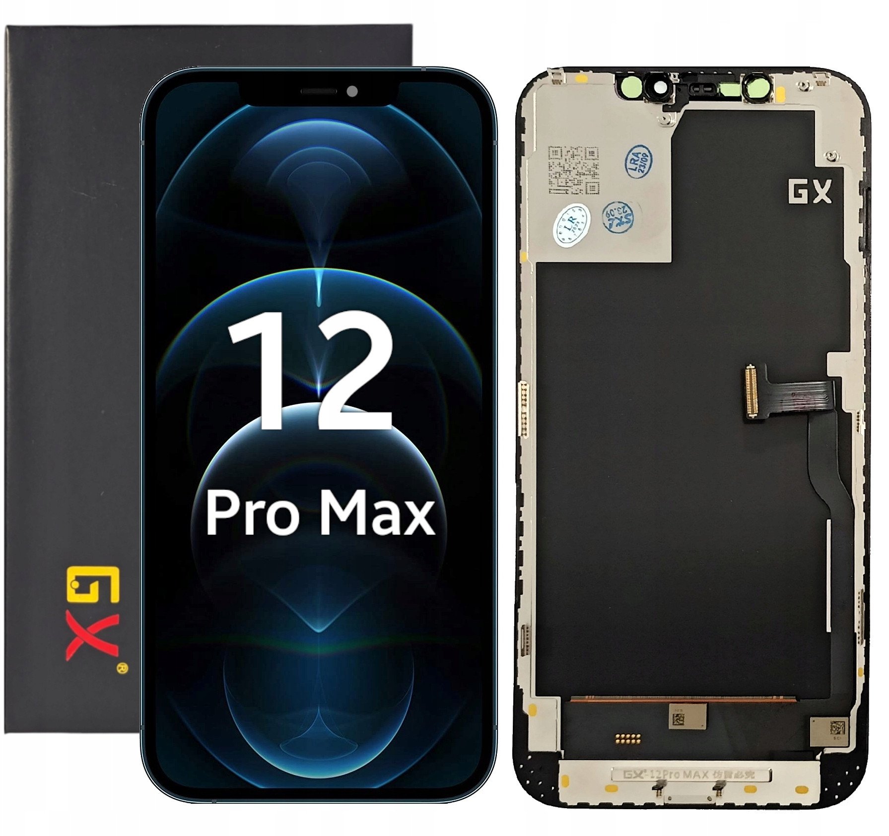 WYŚWIETLACZ EKRAN LCD DO iPHONE 12 PRO MAX OLED GX