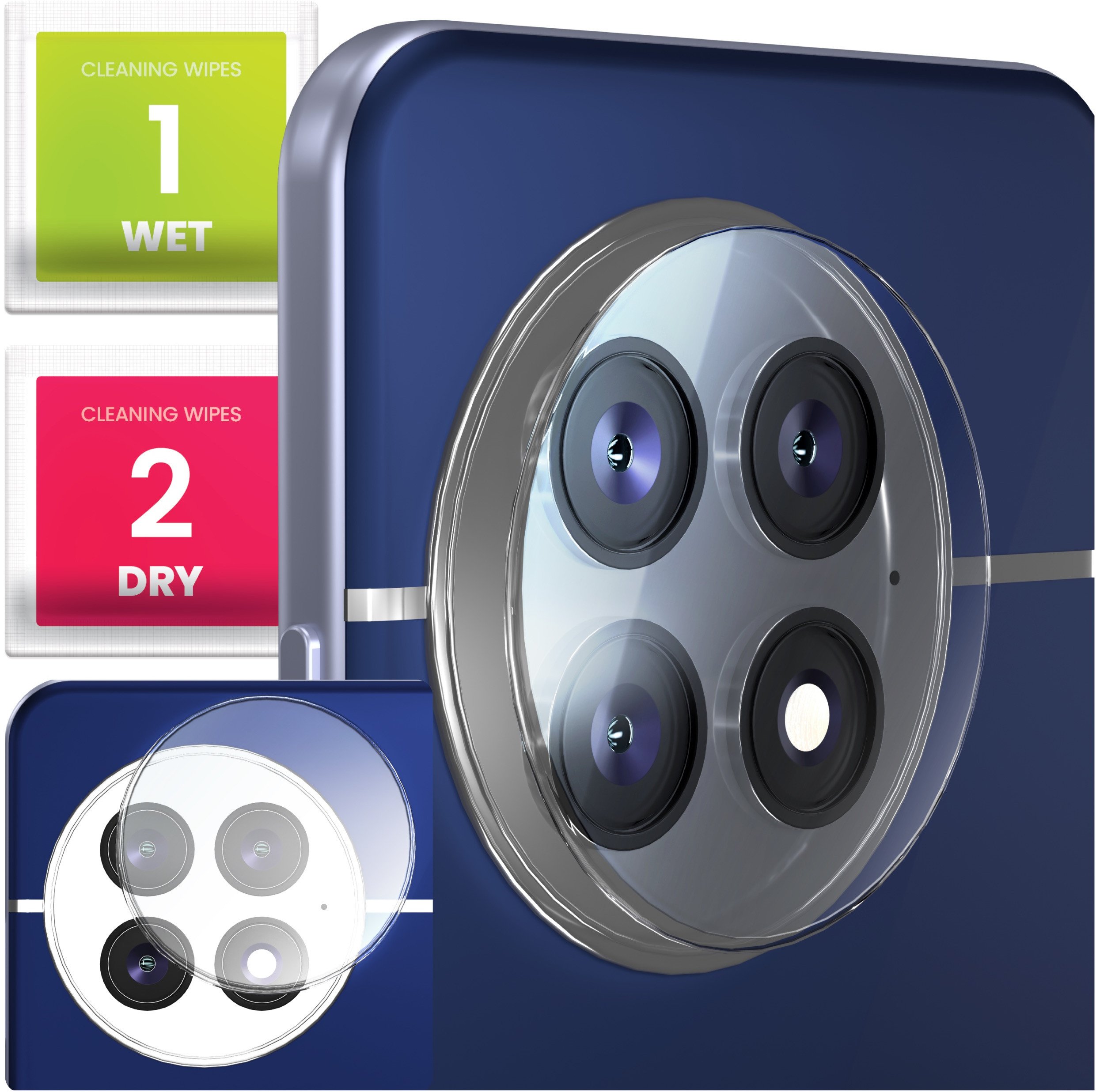 Szkło Hartowane Na Aparat Do OnePlus 13 (Ochronne, Kamera, Tył, 2.5D, 9H)