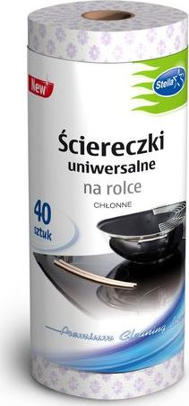 Staples Ściereczki uniwersalne stella na rolce 40/p