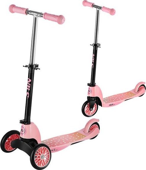 Hulajnoga NILS Fun HLB202 Różowy (16-51-072)