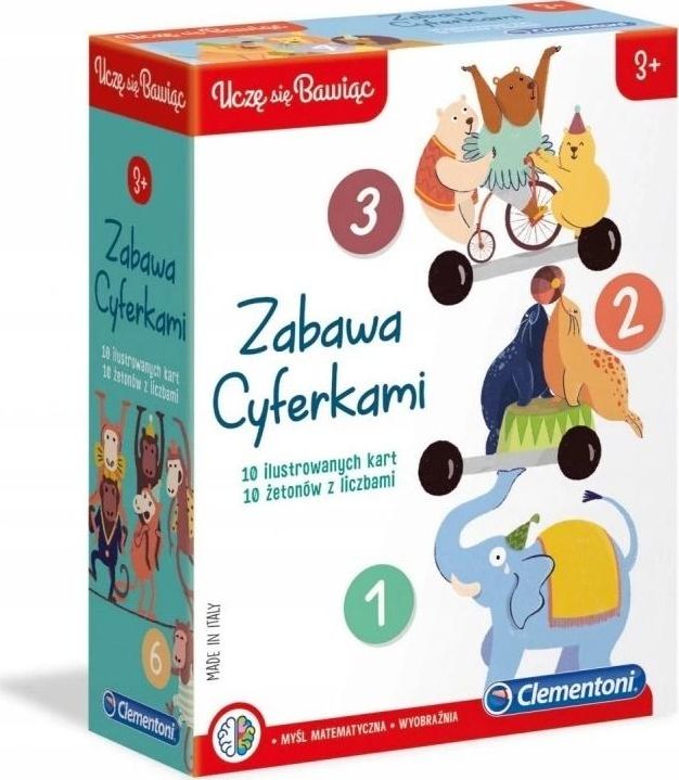 Clementoni Gra Zabawa cyferkami
