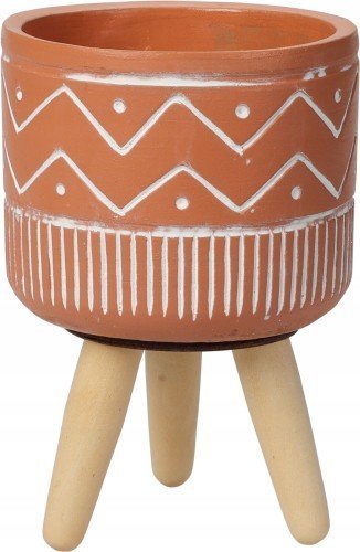 Koopman Osłonka cementowa na nóżkach 10 cm Terra