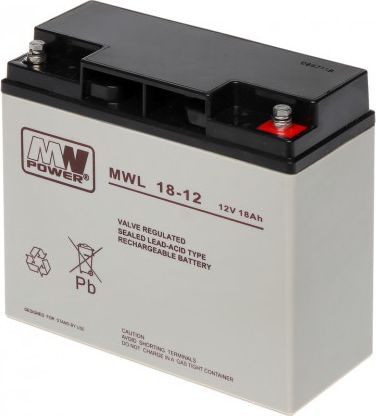 MW Power Akumulator 12V/18AH-MWL