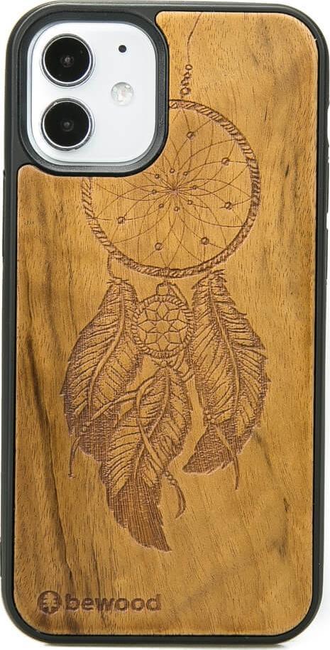 BeWood Drewniane Etui iPhone 12 Mini ŁAPACZ SNÓW IMBUIA