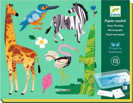 Djeco Djeco Popierinis marmuravimas - Spalvos